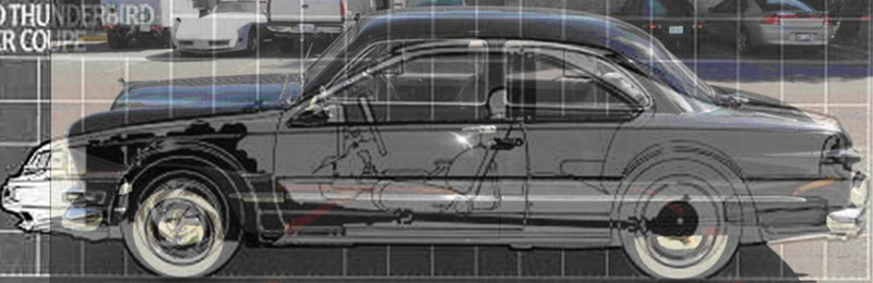 Illustration for article titled Introducing The Thunderbox: a Mash-Up of 44 Years of Ford